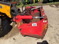 APPROX. 6ft REDROCK HYDRAULIC SILAGE BLOCK CUTTER - 2