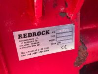 APPROX. 6ft REDROCK HYDRAULIC SILAGE BLOCK CUTTER - 6