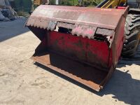 APPROX. 6ft REDROCK HYDRAULIC SILAGE BLOCK CUTTER - 7