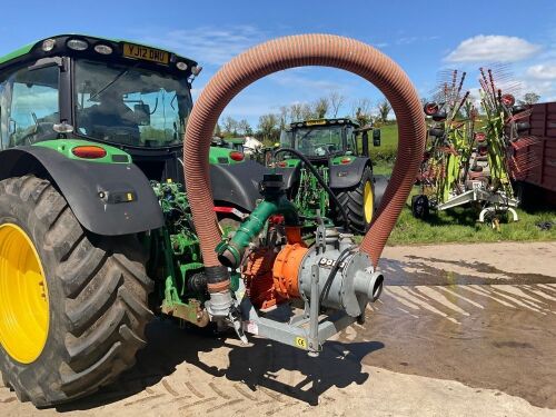 DODA HD35 SLURRY PUMP & GALVANISED SLURRYKAT FRAME
