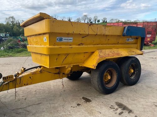 KANE 15 TON TWIN AXLE DUMP TRAILER