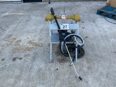 UNUSED MAX FLOW HAWK 1 PTO DRIVEN 3600psi POWER WASHER