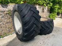4No. FLOATATION RIMS & TYRES - 9