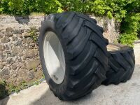 4No. FLOATATION RIMS & TYRES - 10