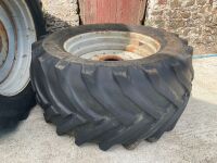 4No. FLOATATION RIMS & TYRES - 13