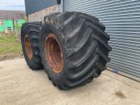 4No. FLOATATION RIMS & TYRES - 7