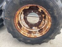 4No. FLOATATION RIMS & TYRES - 13