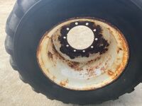 4No. FLOATATION RIMS & TYRES - 17
