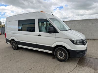 VOLKSWAGEN CRAFTER CR35 STARTLINE MWB FW 2.0 TDI 102PS HIGH ROOF CREW VAN
