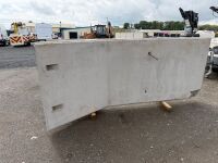 3No. UNUSED 3m CONCRETE ROCKET WALLS - 16