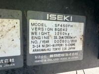 ISEKI SF450 4WD RIDE ON OUT FRONT DECK HIGH TIP LAWNMOWER - 38