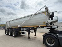 DENNISON 39 TON TRI AXLE STEEL TIPPING TRAILER ON AIR