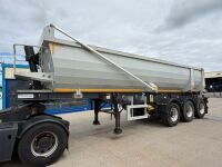 DENNISON 39 TON TRI AXLE STEEL TIPPING TRAILER ON AIR - 4