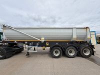 DENNISON 39 TON TRI AXLE STEEL TIPPING TRAILER ON AIR - 5