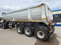 DENNISON 39 TON TRI AXLE STEEL TIPPING TRAILER ON AIR - 10