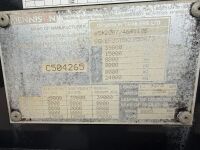 DENNISON 39 TON TRI AXLE STEEL TIPPING TRAILER ON AIR - 17