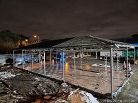 APPROX. 23m x 11m STEEL FRAME BUILDING