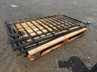 2No. APPROX. 1450mm x 870mm METAL GATES&nbsp; - 7