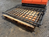 2No. APPROX. 1450mm x 870mm METAL GATES&nbsp; - 9