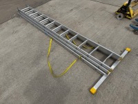 12 TREAD TRIPLE EXTENSION ALUMINIUM LADDER