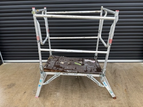 POP-UP FOLDABLE ALUMINIUM DELTA DECK