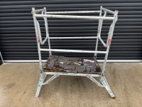 POP-UP FOLDABLE ALUMINIUM DELTA DECK
