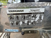YOUNGMAN TELEGUARD ALUMINIUM TELESCOPIC PLATFORM LADDER - 5