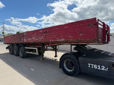 SDC 36FT 39 TON TRI AXLE DROPSIDE TRAILER