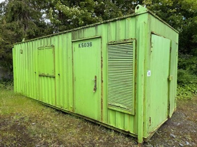 APPROX. 22ft x 9ft ANTI VANDAL WELFARE UNIT (K5036)