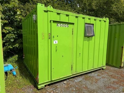 APPROX. 12ft x 10ft ANTI VANDAL TOILET BLOCK (K5005)
