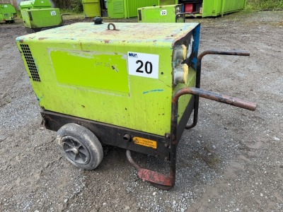 STEPHILL 6KVA DIESEL GENERATOR - SPARES/REPAIR (K9637)