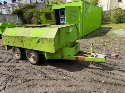 CHIEFTAN 500 GALLON TWIN AXLE FUEL BOWSER (K6337)