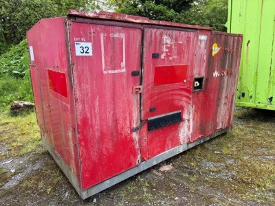 WACKER PURE HEAT HYDRONIC AIR HEATER EXCHANGE UNIT (K7063)