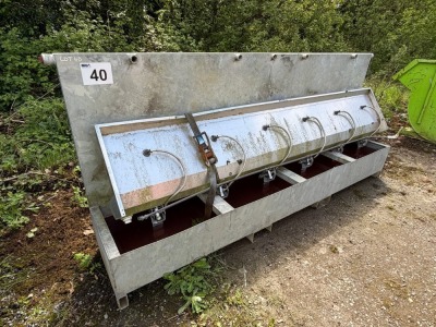 SIX STATION HAND WASH