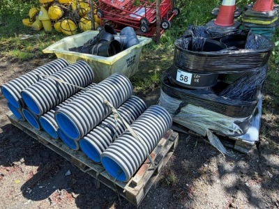 3no. PALLETS OF ASSORTED PIPE FITTINGS