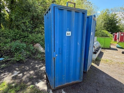 APPROX. 4ft x 4ft ANTI VANDAL MAIN SITE TOILET