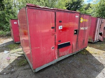 WACKER PURE HEAT HYDRONIC AIR HEATER EXCHANGE UNIT (K7064)
