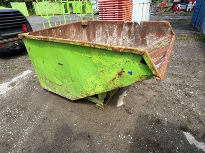 CONQUIP AUTO LOCK FORKLIFT TIPPING SKIP (K7544)