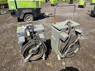 2No. WACKER NEUSON HX30 HYDRONIC AIR HEAT EXCHANGE UNITS