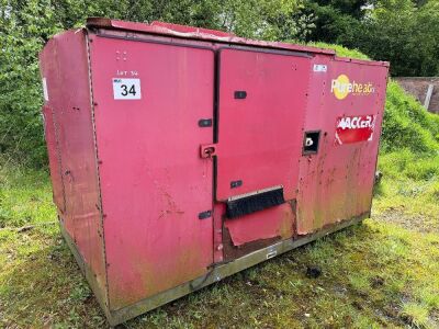 WACKER PURE HEAT HYDRONIC AIR HEATER EXCHANGE UNIT (K0670)