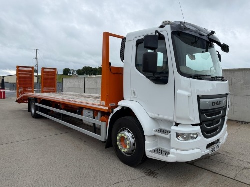 DAF LF230 4x2 18 TON AUTOMATIC BEAVERTAIL PLANT LORRY