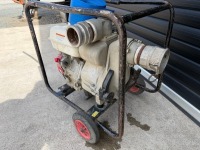 DAISHIN SWT-80HX MOBILE PETROL WATER PUMP & HOSE - 4