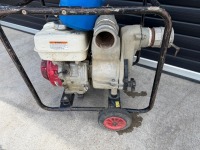 DAISHIN SWT-80HX MOBILE PETROL WATER PUMP & HOSE - 5
