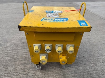 10KVA SITE DISTRIBUTION BOX ON WHEELS