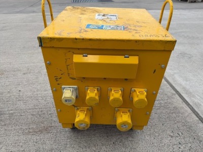 10KVA SITE DISTRIBUTION BOX ON WHEELS