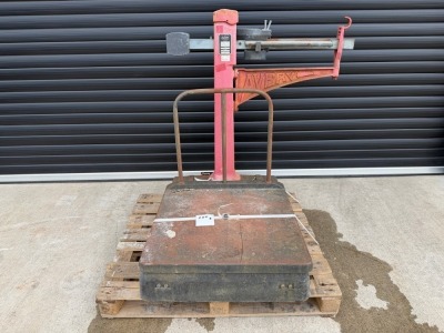 AVERY 3205 ABA 500KG WEIGHING SCALES
