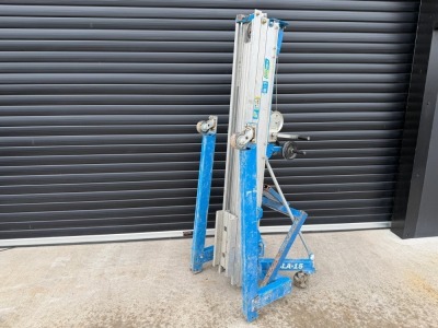 GENIE SLA-15 SUPERLIFT ADVANTAGE MOBILE MATERIAL LIFT