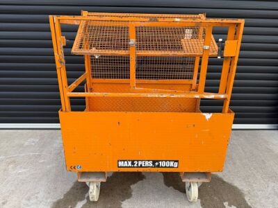 MOBILE MAN SAFETY BASKET TO SUIT FORKLIFT
