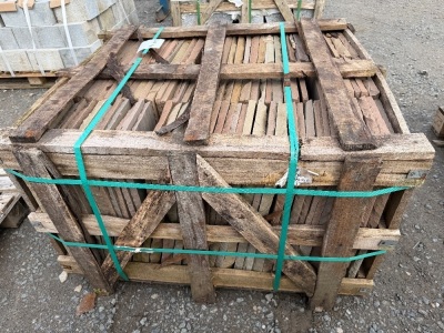 PALLET TO INC. APPROX. 15.2 SQM RAJ GREEN S/S PAVING NATURAL RIVEN&nbsp;