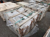 2No. CRATES TO INC. APPROX 55LM SANDSTONE CLADDING CORNERS &&nbsp;CRATE TO INC. APPROX 22M SANDSTONE CLADDING - 5